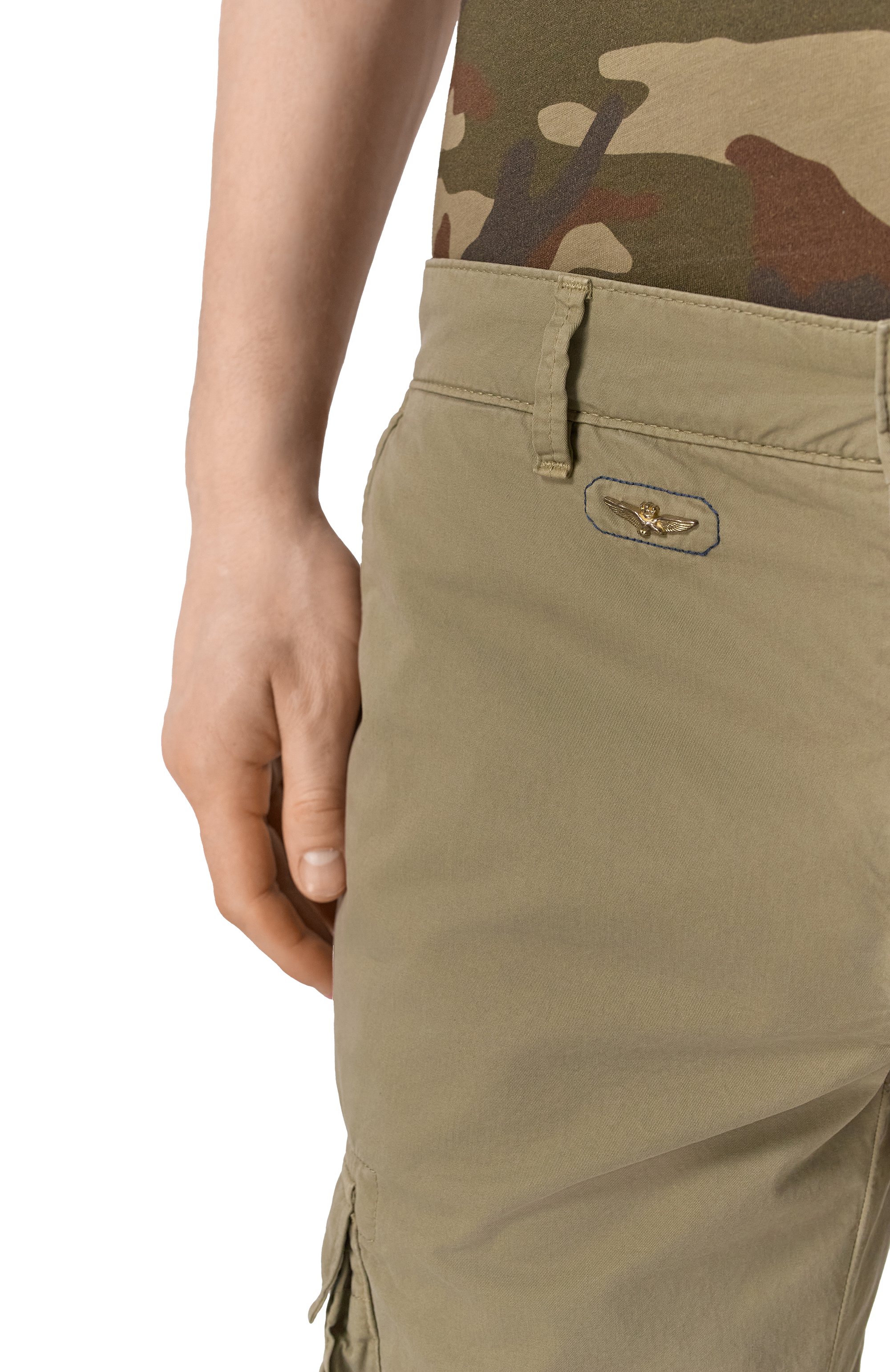 Хлопковые шорты AERONAUTICA MILITARE, арт. 241/BE066CT1122, фото 5