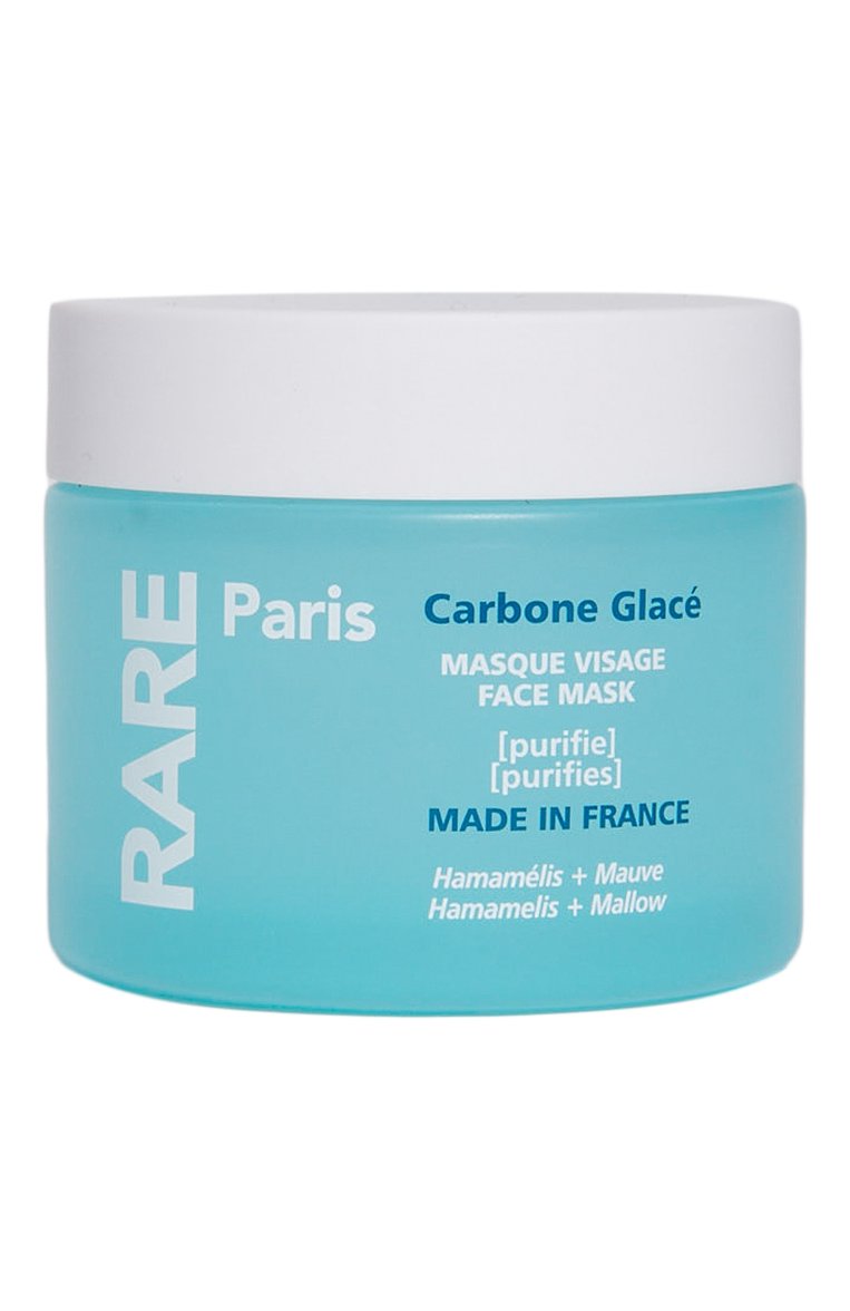 Очищающая и отшелушивающая маска для лица carbone glacé (80ml) RARE PARIS бесцветного цвета, арт. 3760321550321 | Фото 1 (Нос: Не проставлено; Региональные ограничения белый список (Axapta Mercury): Не проставлено; Назначение: Для лица; Тип продукта: Маски)