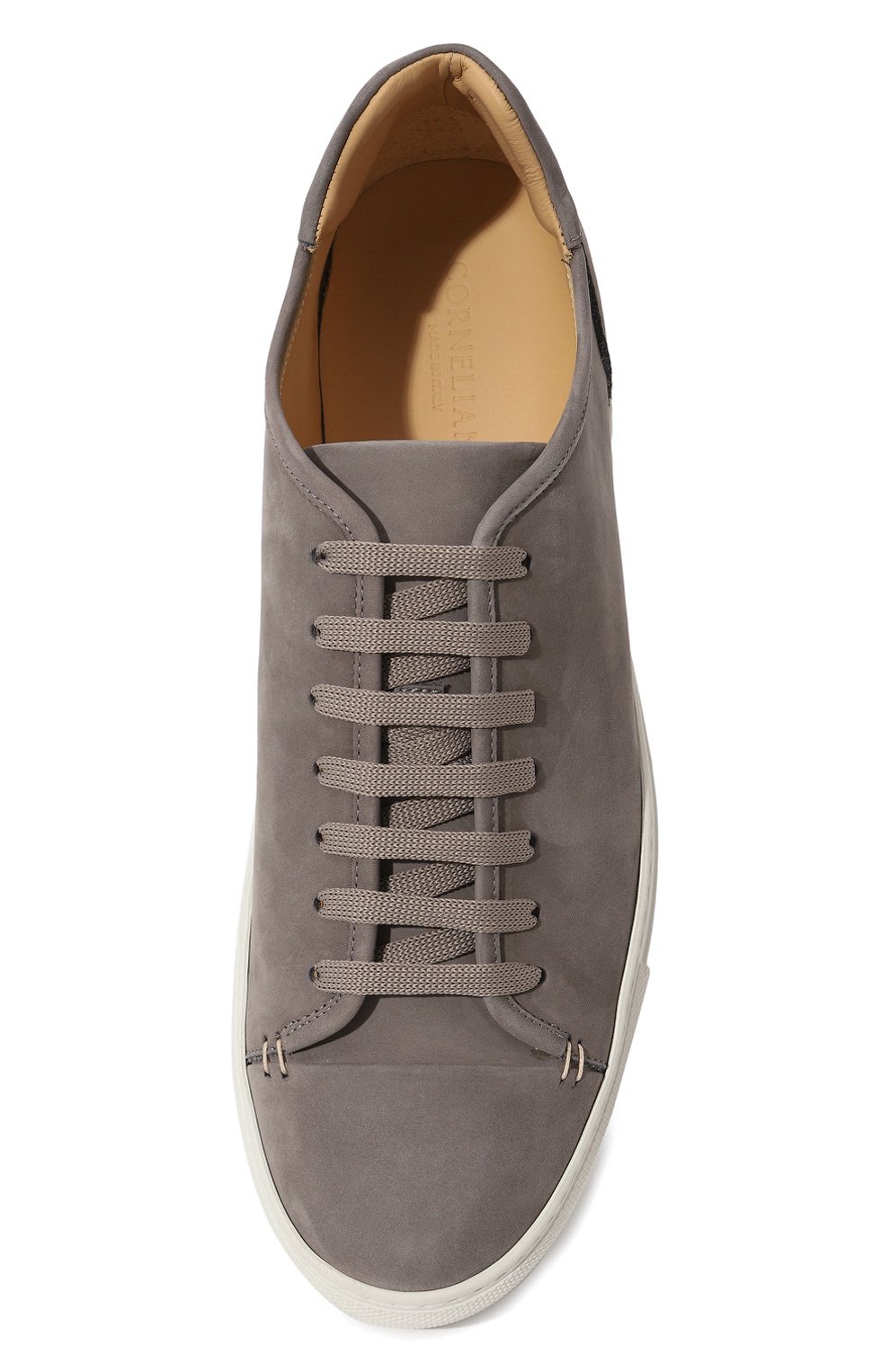 Кеды из нубука CORNELIANI, арт. 91TM66-3120974, фото 6