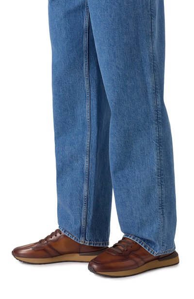 Кожаные кроссовки MAGNANNI, арт. 26313/YUKI, фото 3