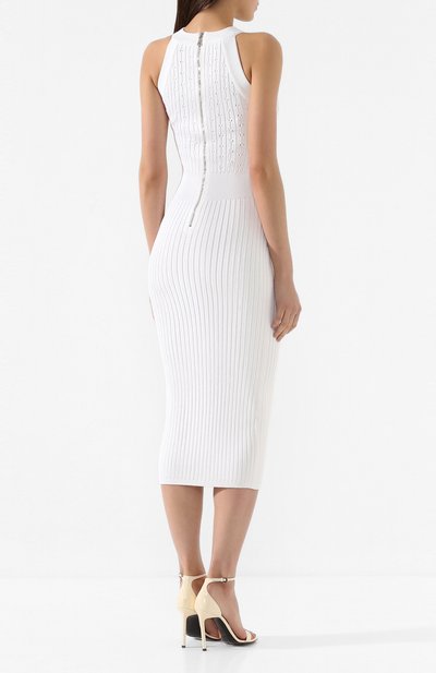 Платье из вискозы BALMAIN, арт. SF26371/K487, фото 4