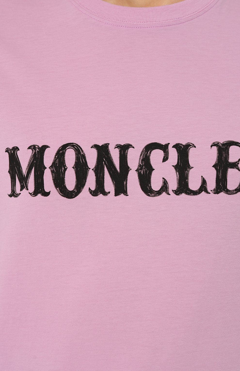 Хлопковая футболка MONCLER, арт. 8C000-01-M2350, фото 5