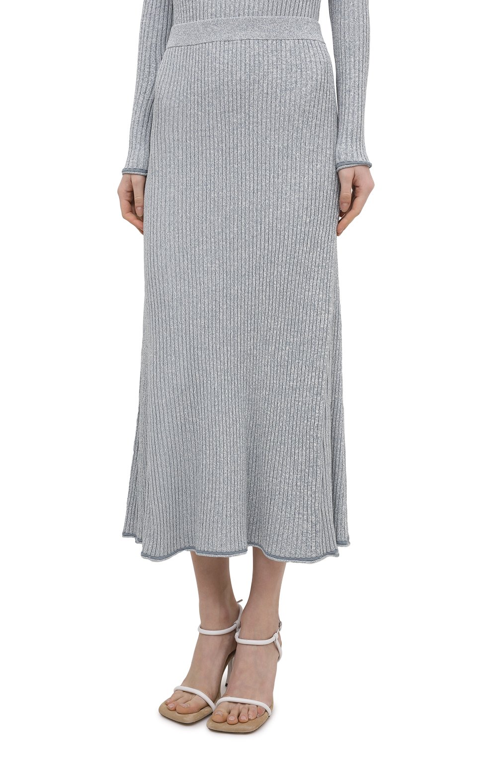 Юбка из вискозы THEORY, арт. L0116717, фото 3