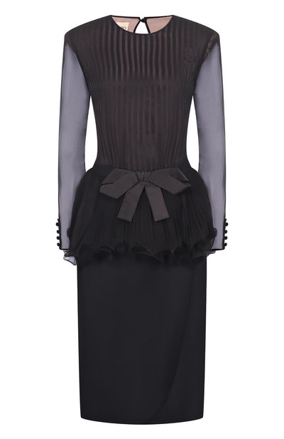 Женское шелковое платье VALENTINO, арт. 7B0VAGJ1/9SR