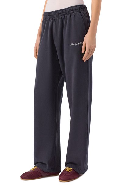 Хлопковые брюки SPORTY AND RICH, арт. PA05560326BA01, фото 3