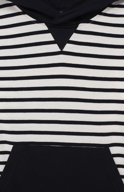 Хлопковая футболка с капюшоном BRUNELLO CUCINELLI, арт. BQ819T160C, фото 3