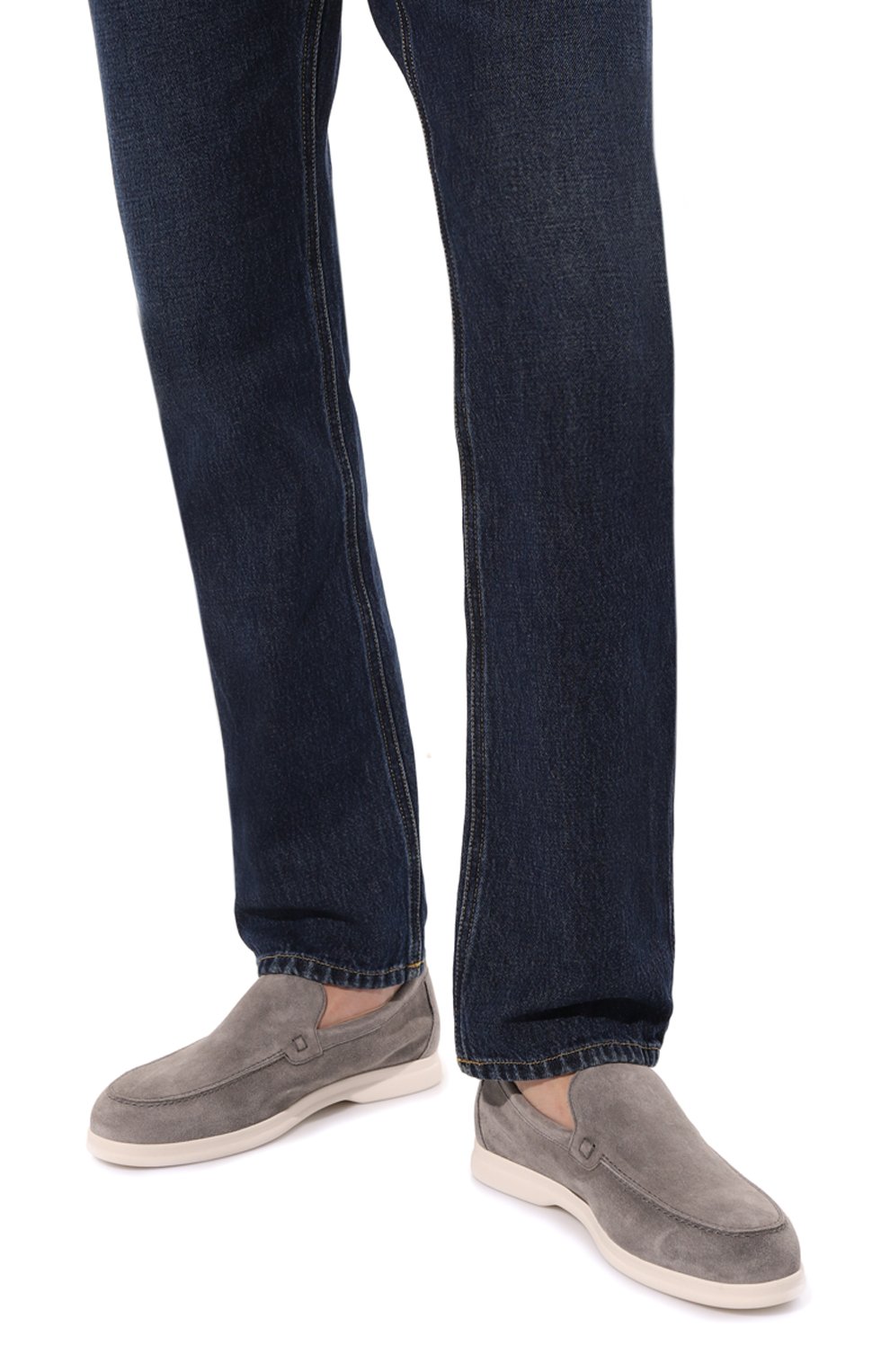 Замшевые лоферы DOUCAL'S, арт. DU2814ARTHUY106I, фото 3