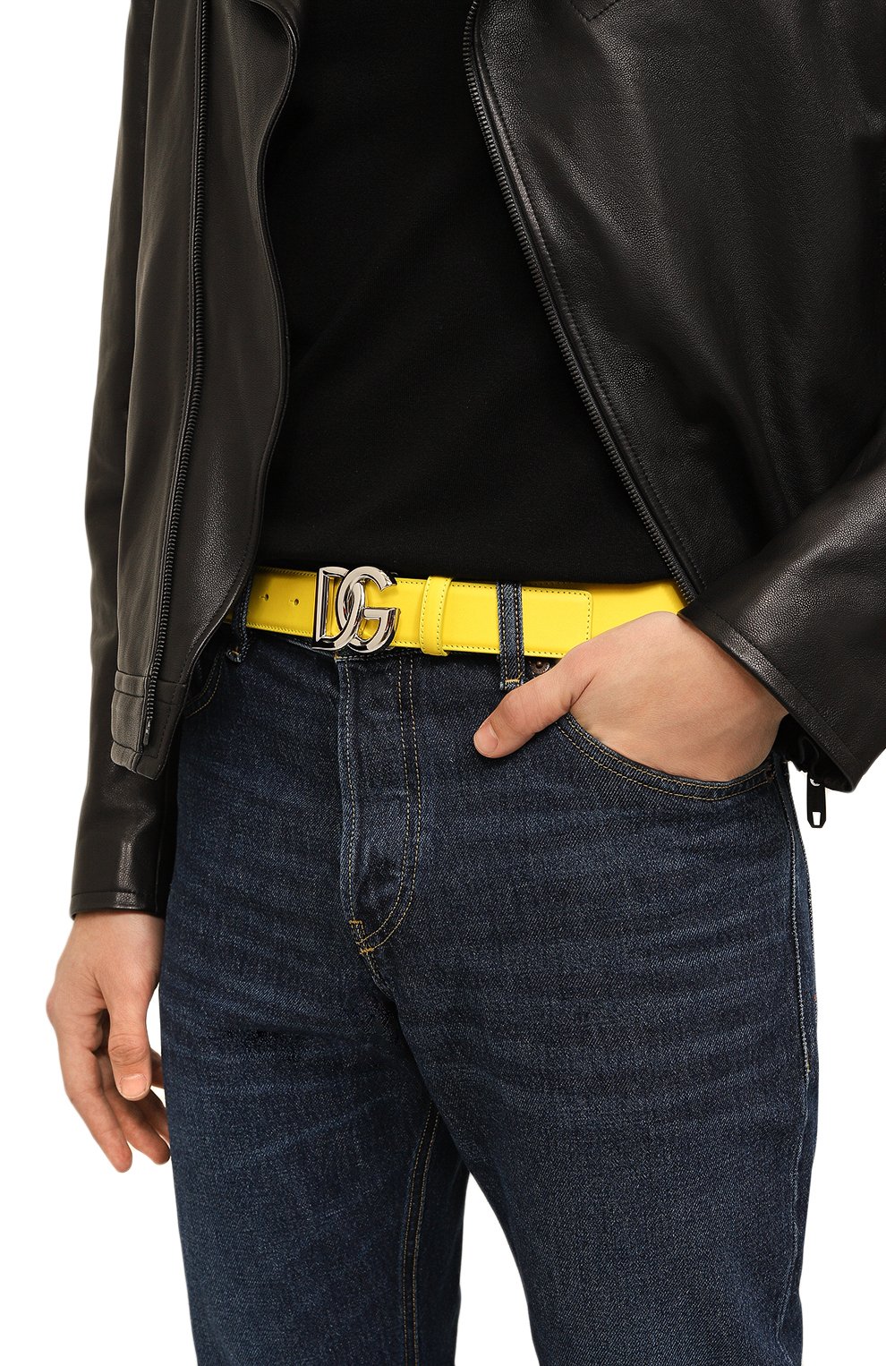 Кожаный ремень DOLCE & GABBANA, арт. BC4644/A3444, фото 2