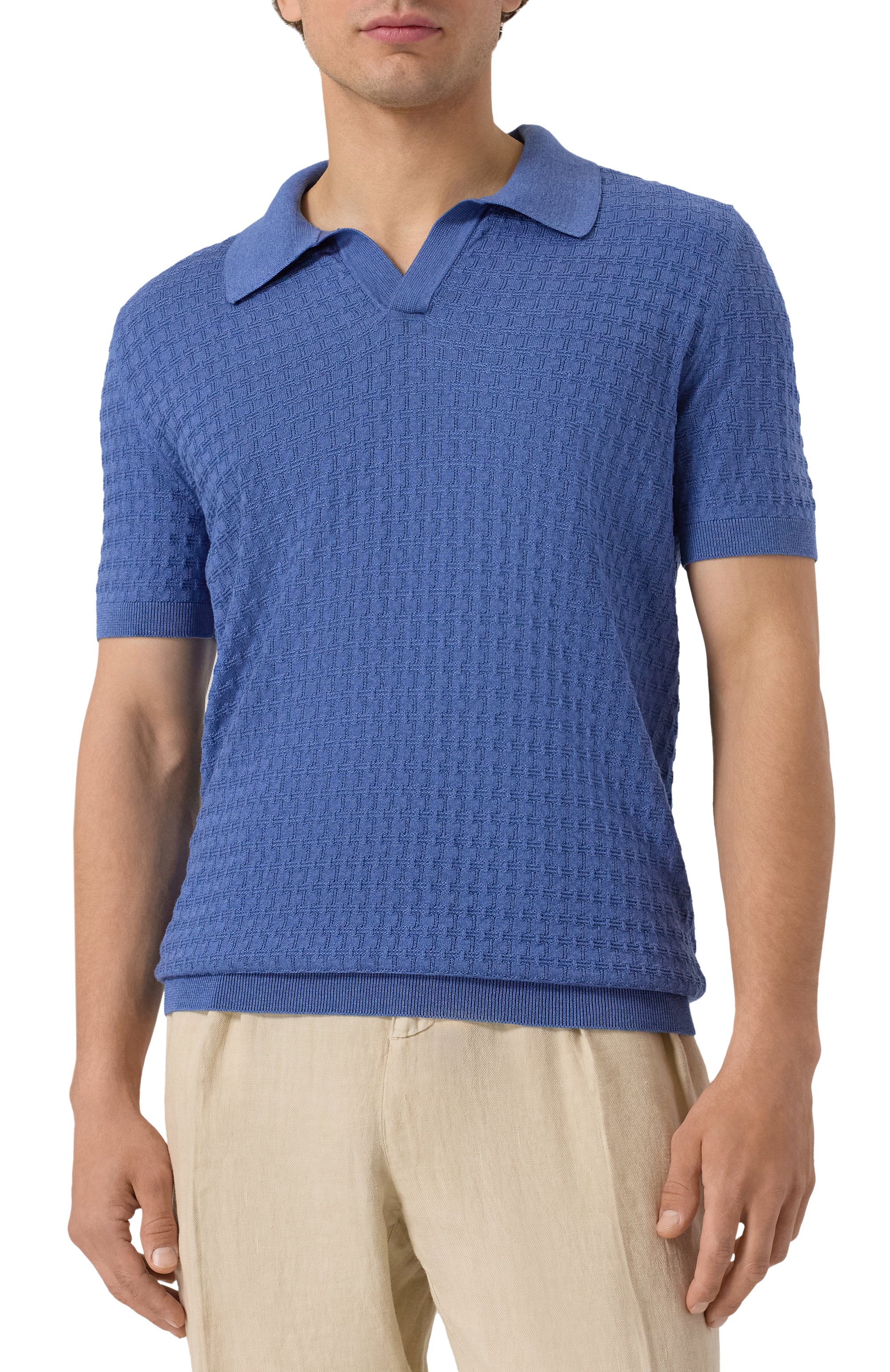 Поло из шелка и хлопка MVST, арт. MS61-650MU, фото 3