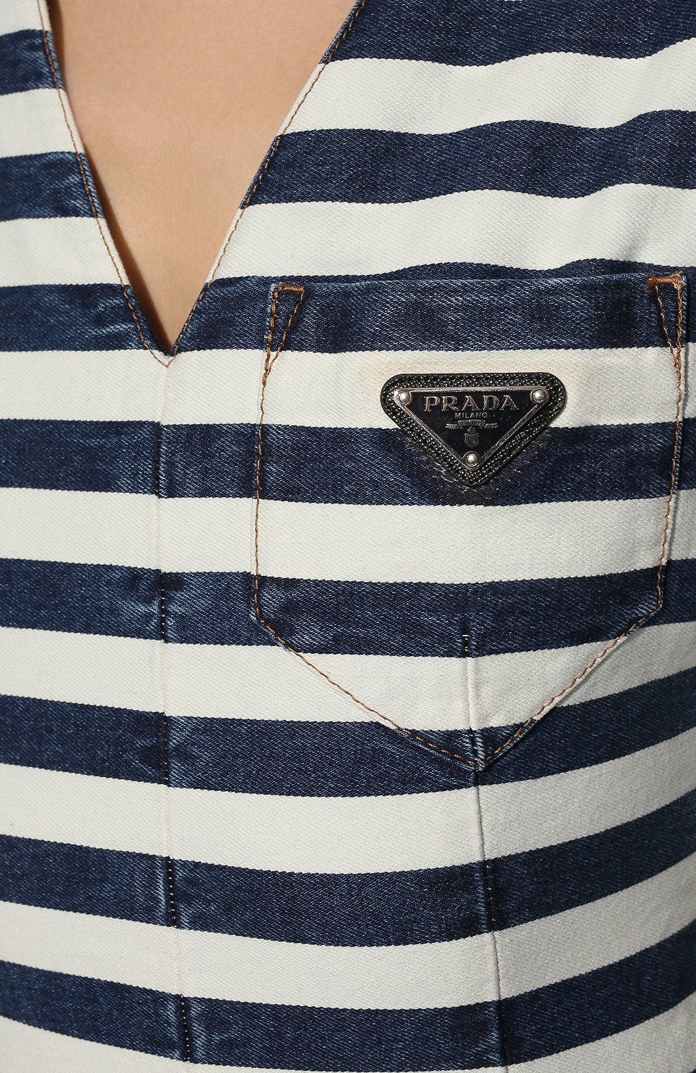 Джинсовое платье PRADA, арт. GFA127-10G2-F0008-221, фото 5