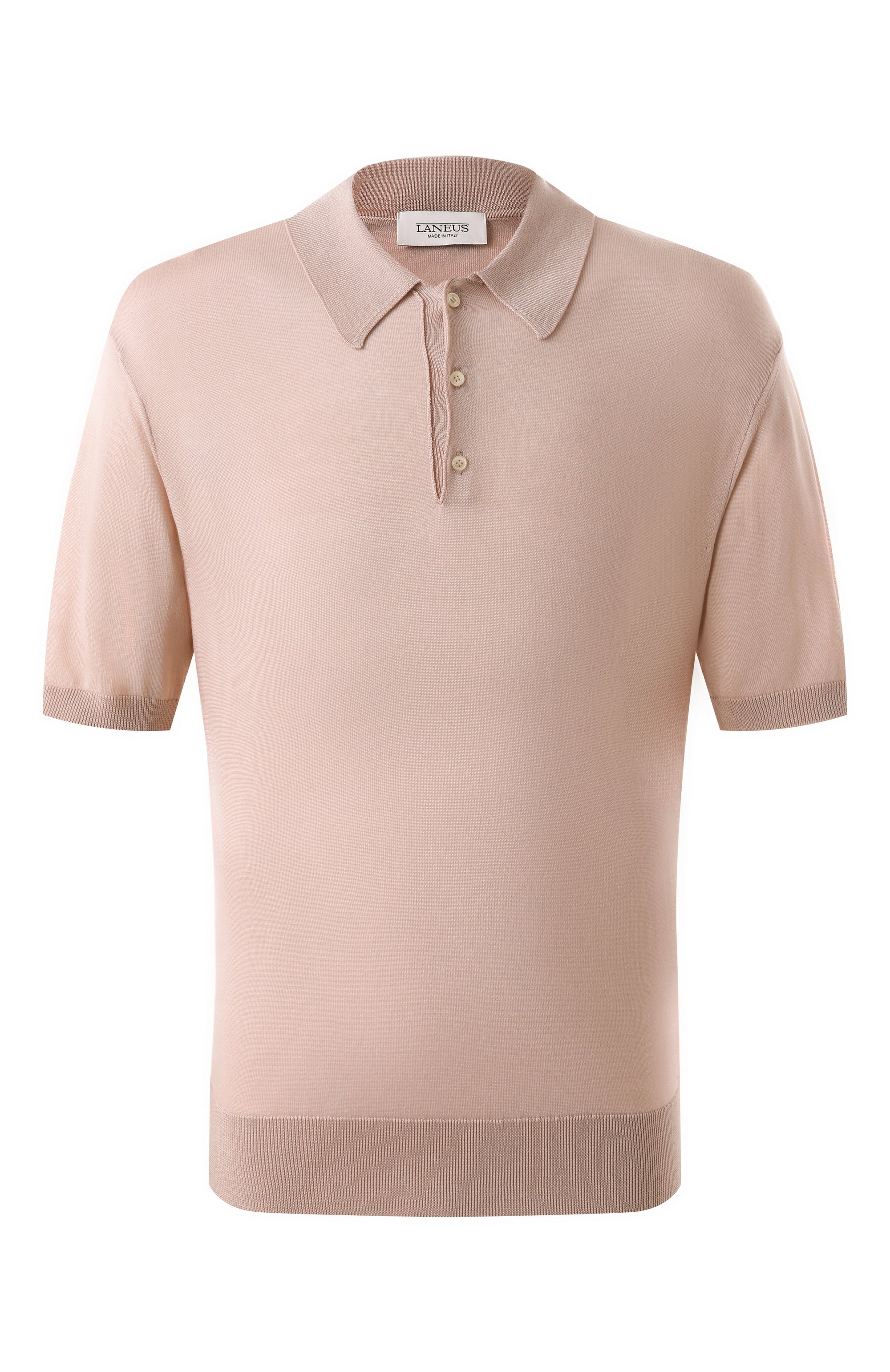 Поло LANEUS бежевого цвета по цене 34450 руб., арт. S5LAMAKP024, фото 1 Поло LANEUS, арт. S5LAMAKP024, фото 1