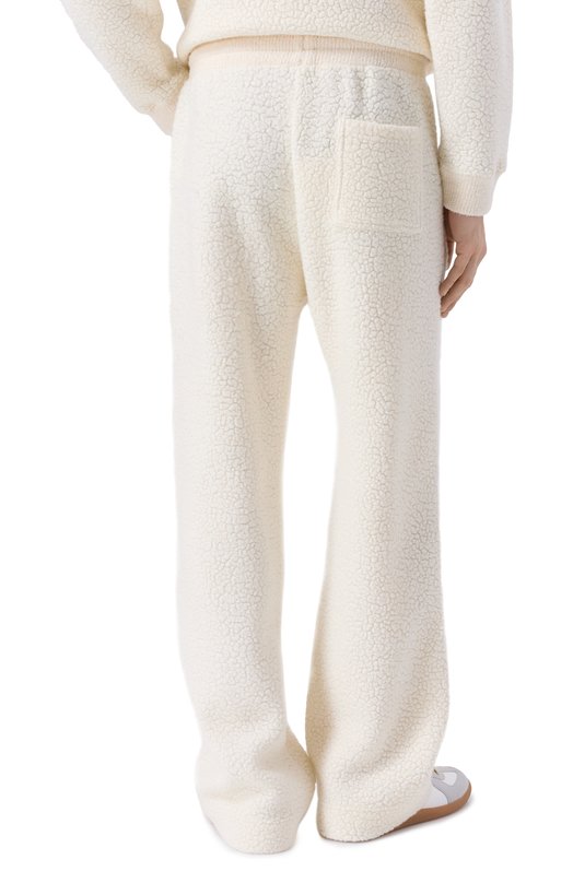 Шерстяные брюки Casablanca M-AW25-JTR-311-01 Белый  M-AW25-JTR-311-01 Фото 4