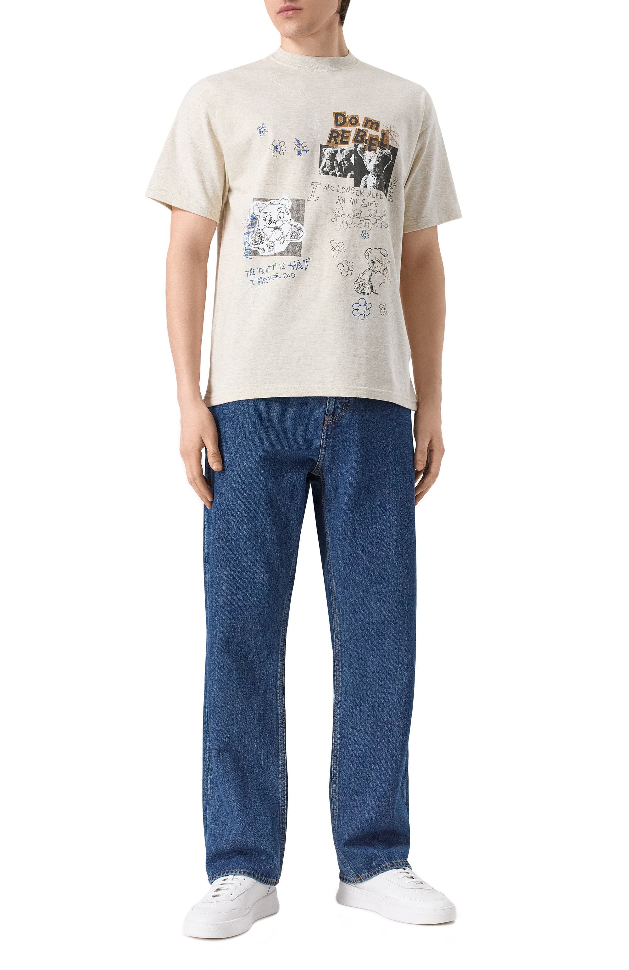 Хлопковая футболка DOMREBEL, арт. STUFFY/T-SHIRT, фото 2