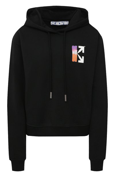 Женский хлопковое худи OFF-WHITE, арт. 0WBB016R21JER001