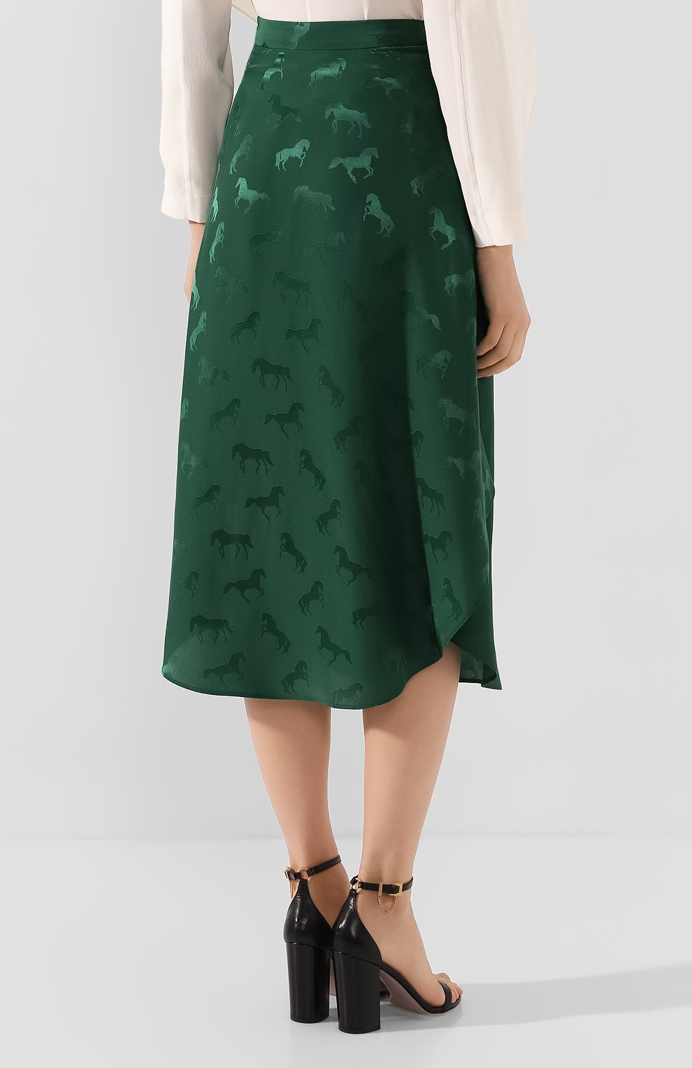 Юбка из смеси вискозы и шелка STELLA MCCARTNEY, арт. 590426/SNA57, фото 4