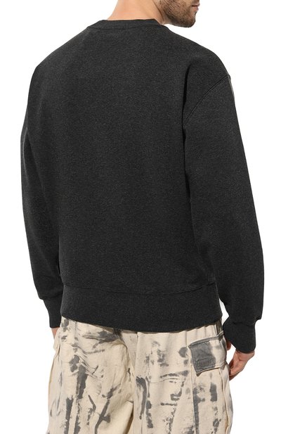 Хлопковый свитшот AMI, арт. USW011 739, фото 4