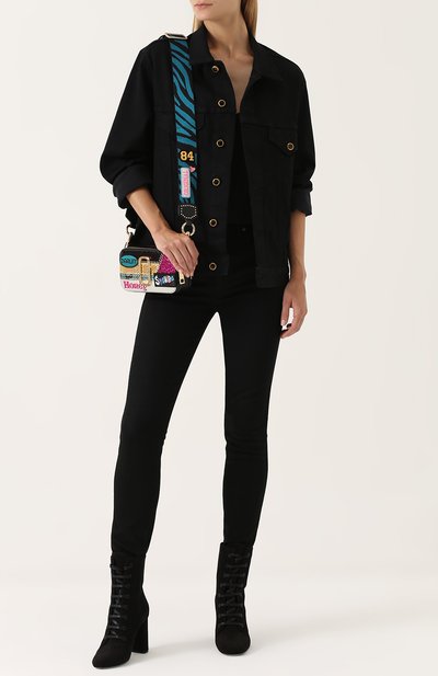 Джинсовая куртка прямого кроя KHAITE, арт. 1005-002/W900, фото 2