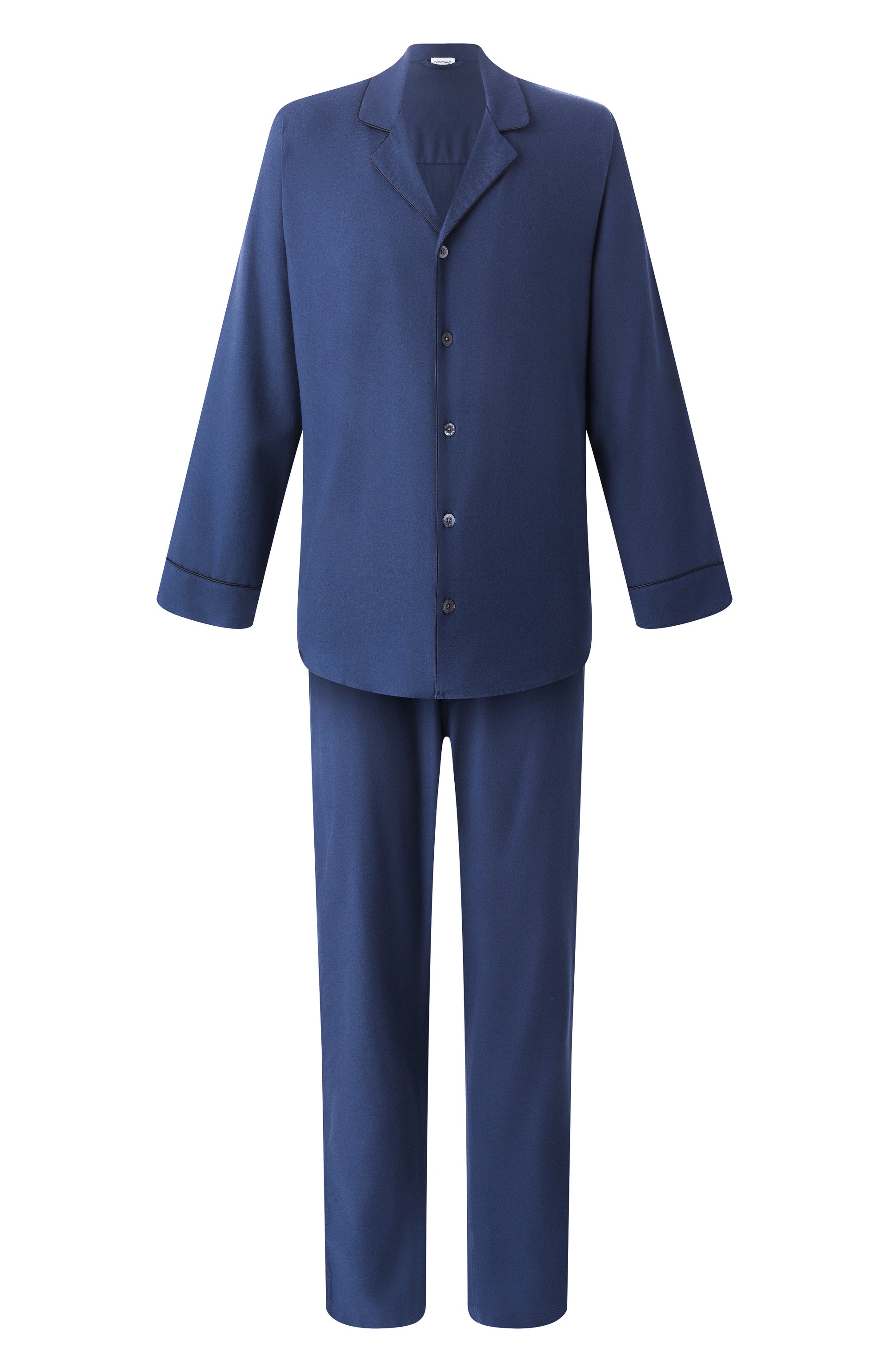 Пижама из хлопка и шерсти ZIMMERLI, арт. 4600-21001, фото 1