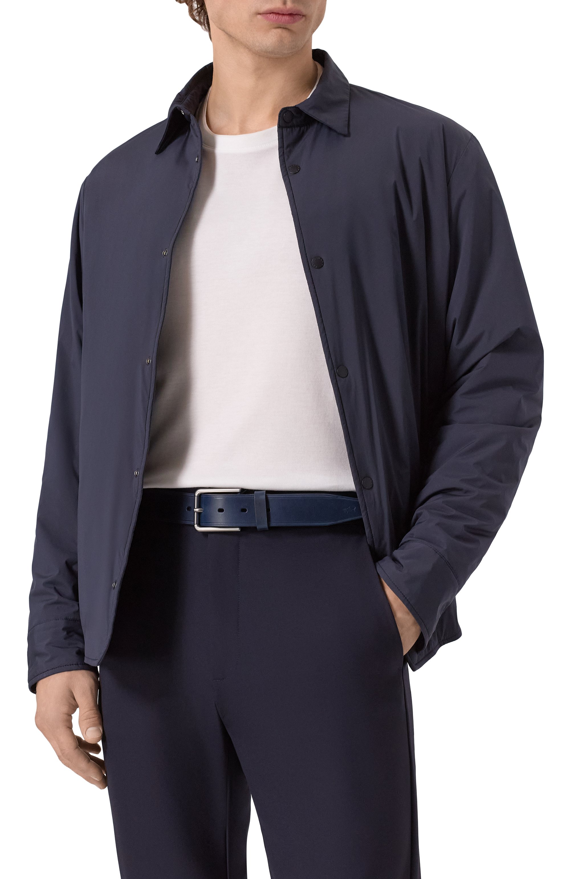 Кожаный ремень PAUL&SHARK, арт. 15316007, фото 2