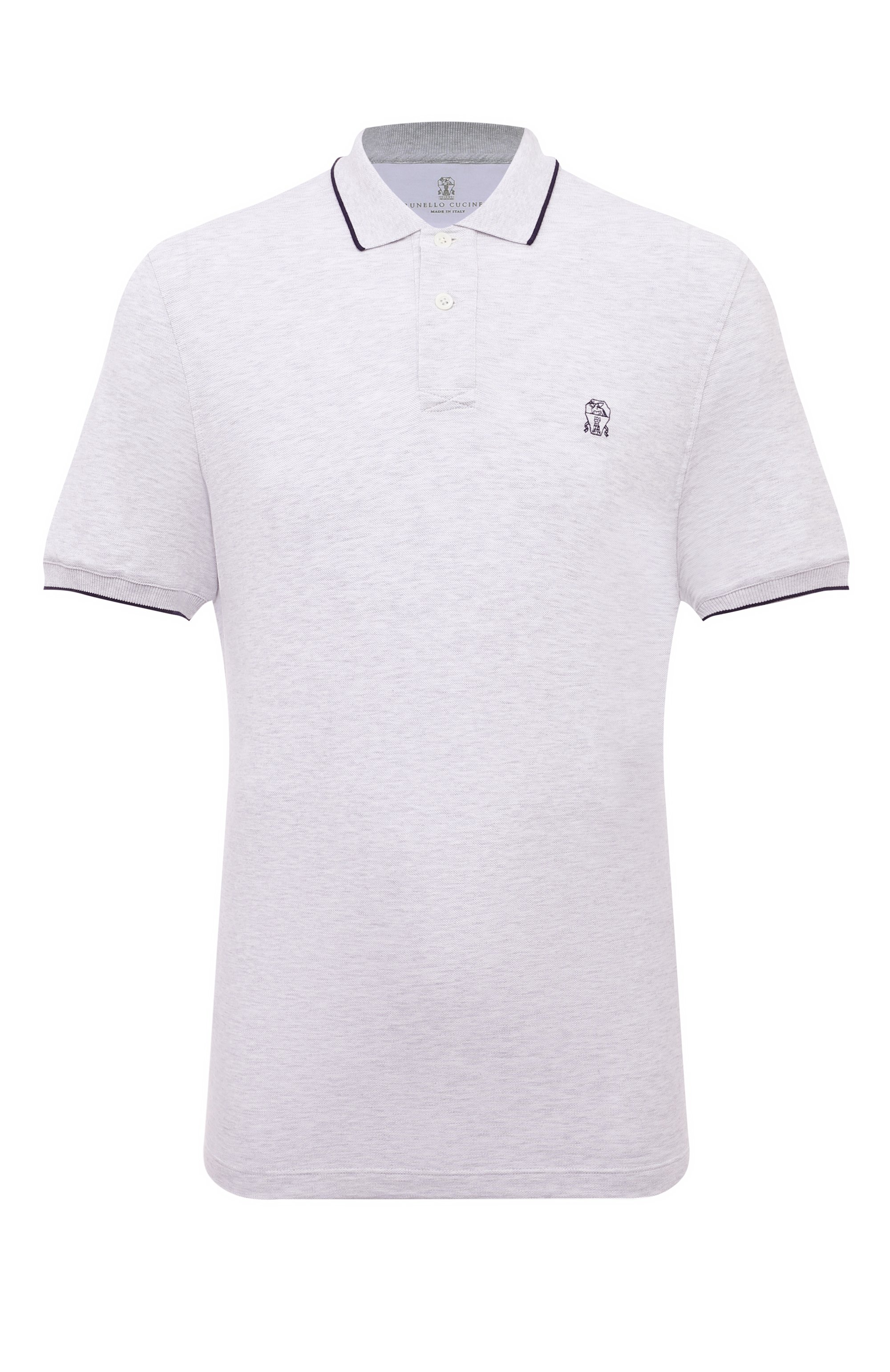 Хлопковое поло BRUNELLO CUCINELLI, арт. ME8549779G, фото 1