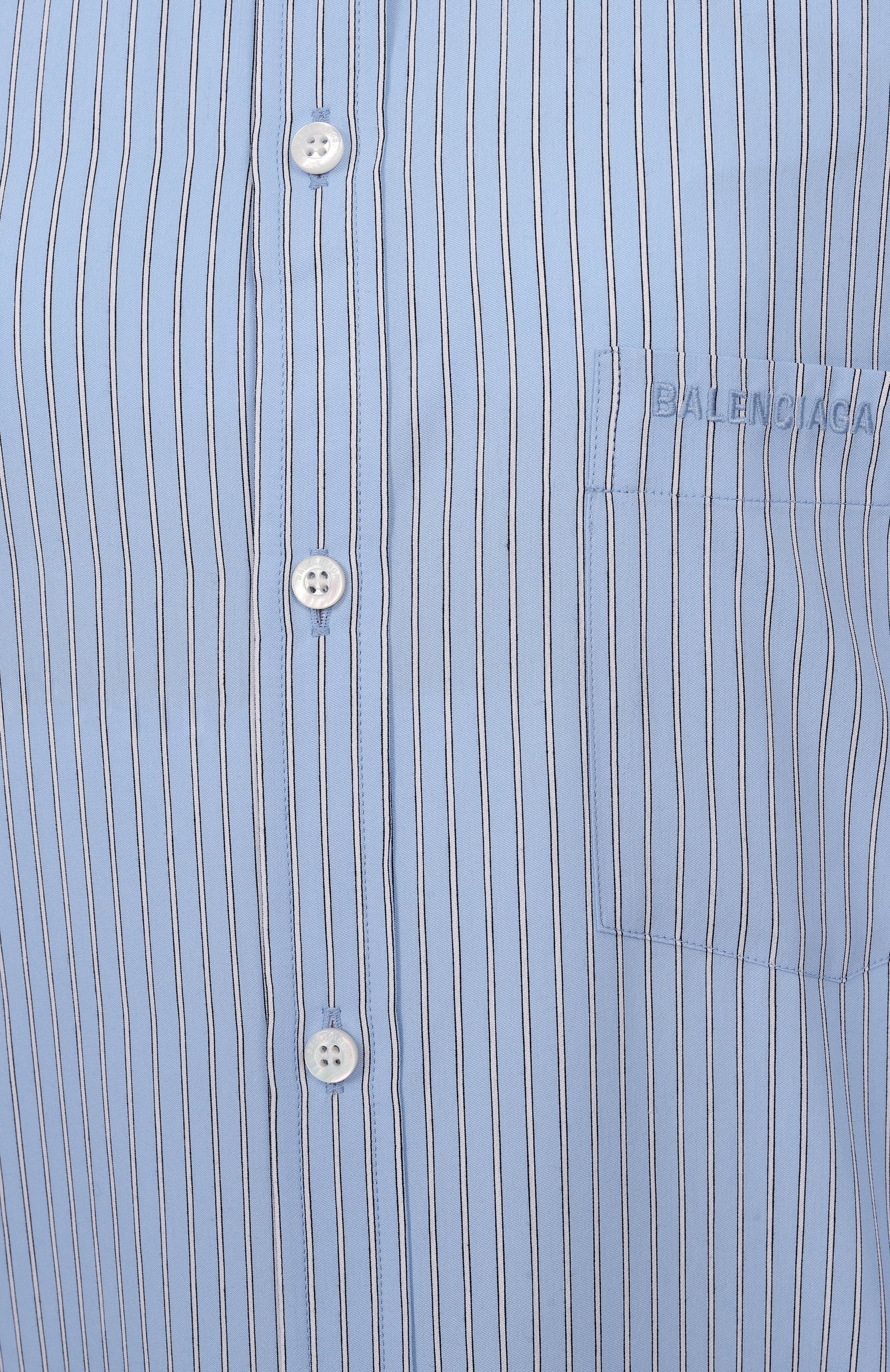 Рубашка из вискозы BALENCIAGA, арт. 830990/TS025, фото 6