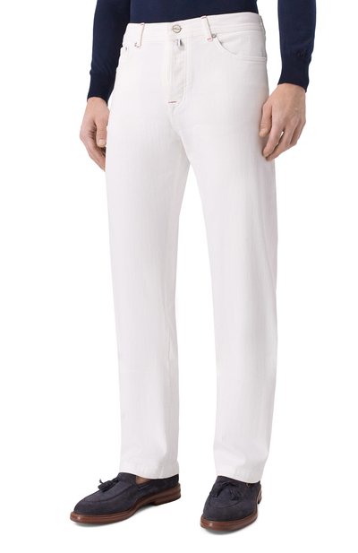 Хлопковые брюки KITON, арт. UPNJS1K0602H02, фото 3