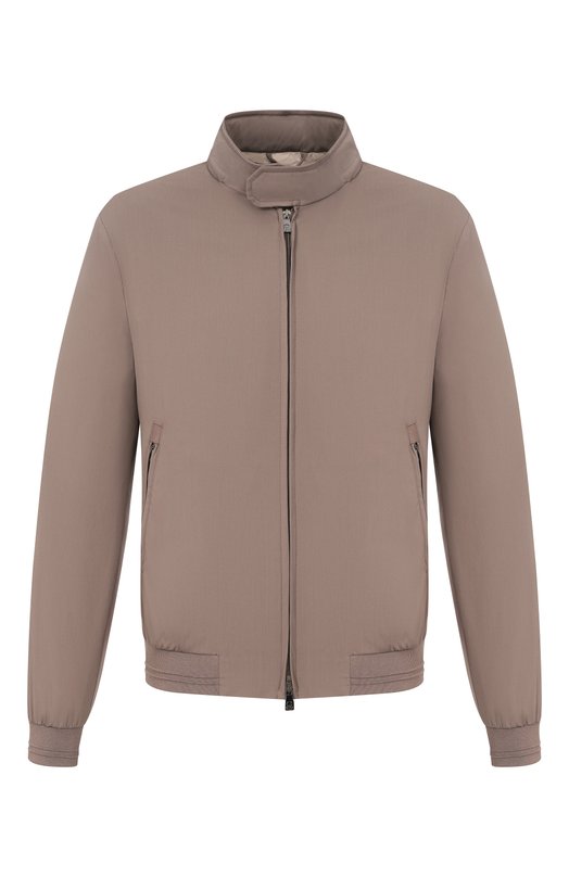 Шерстяной бомбер Corneliani 27L5V2/2720123 Бежевый 27L5V2/2720123