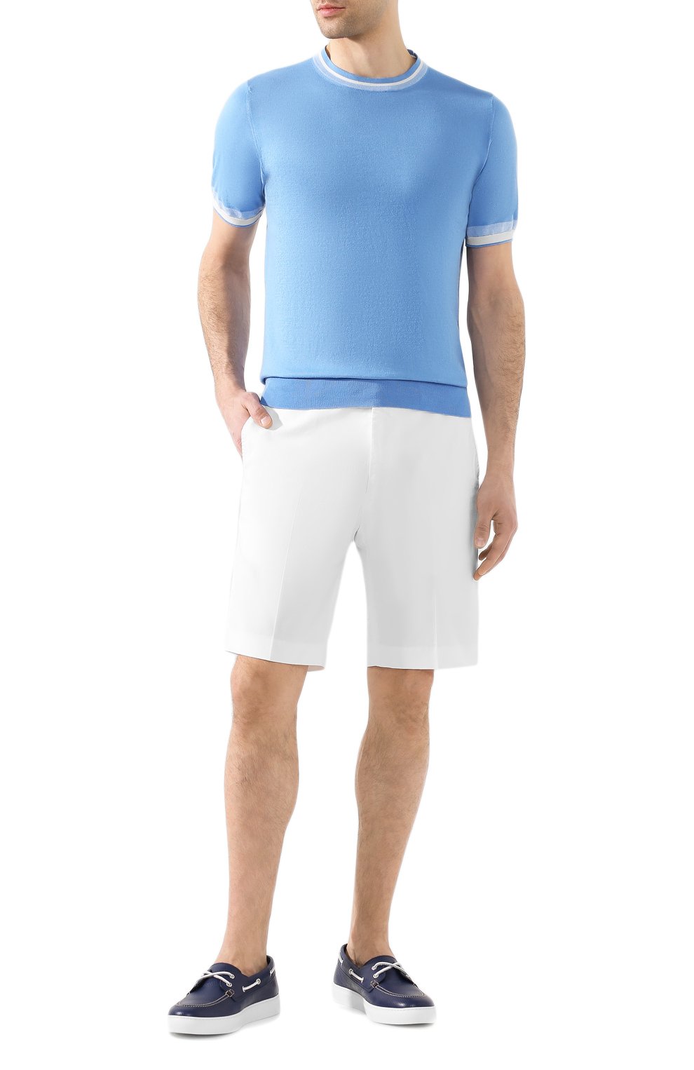 Джемпер из смеси хлопка и кашемира FIORONI, арт. MK20609A2, фото 2