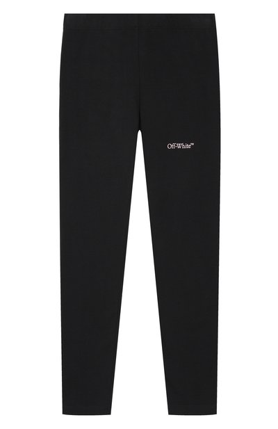 Хлопковые легинсы OFF-WHITE, арт. 0GCD001S26JER001_001
