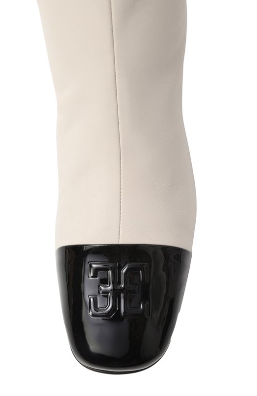 Кожаные ботильоны Fabi FD9083/PATENT Белый  FD9083/PATENT Фото 6