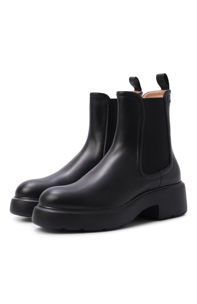 Женские кожаные челси easy SANTONI, арт. WTEG72325NERNVRF