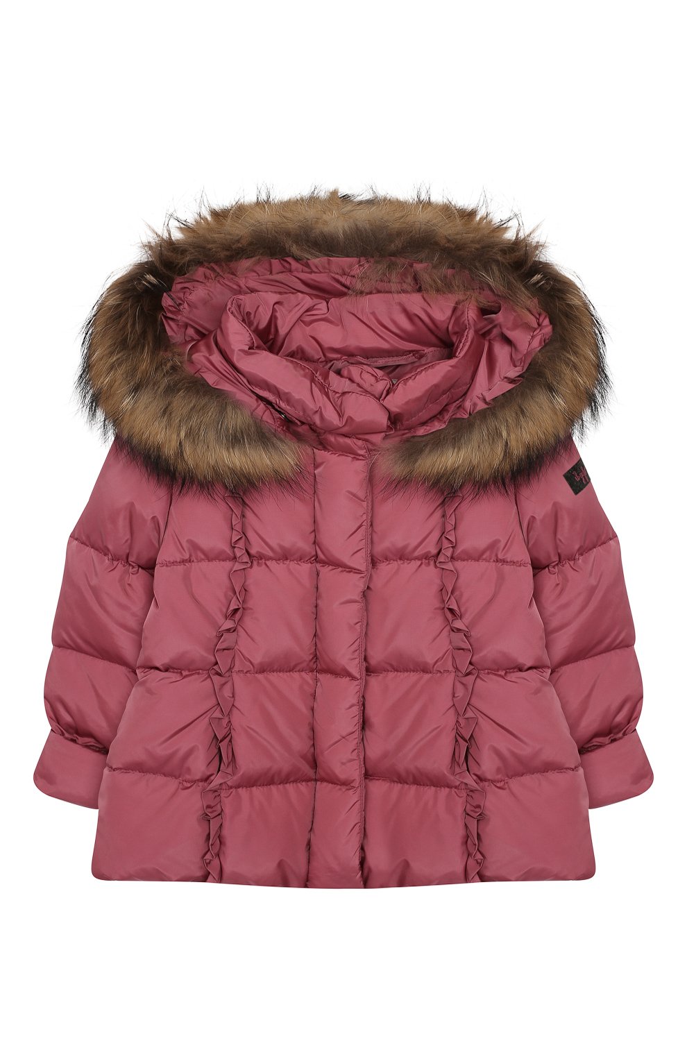 Пуховая куртка с капюшоном IL GUFO, арт. A19GM308N0031/5A-8A, фото 1