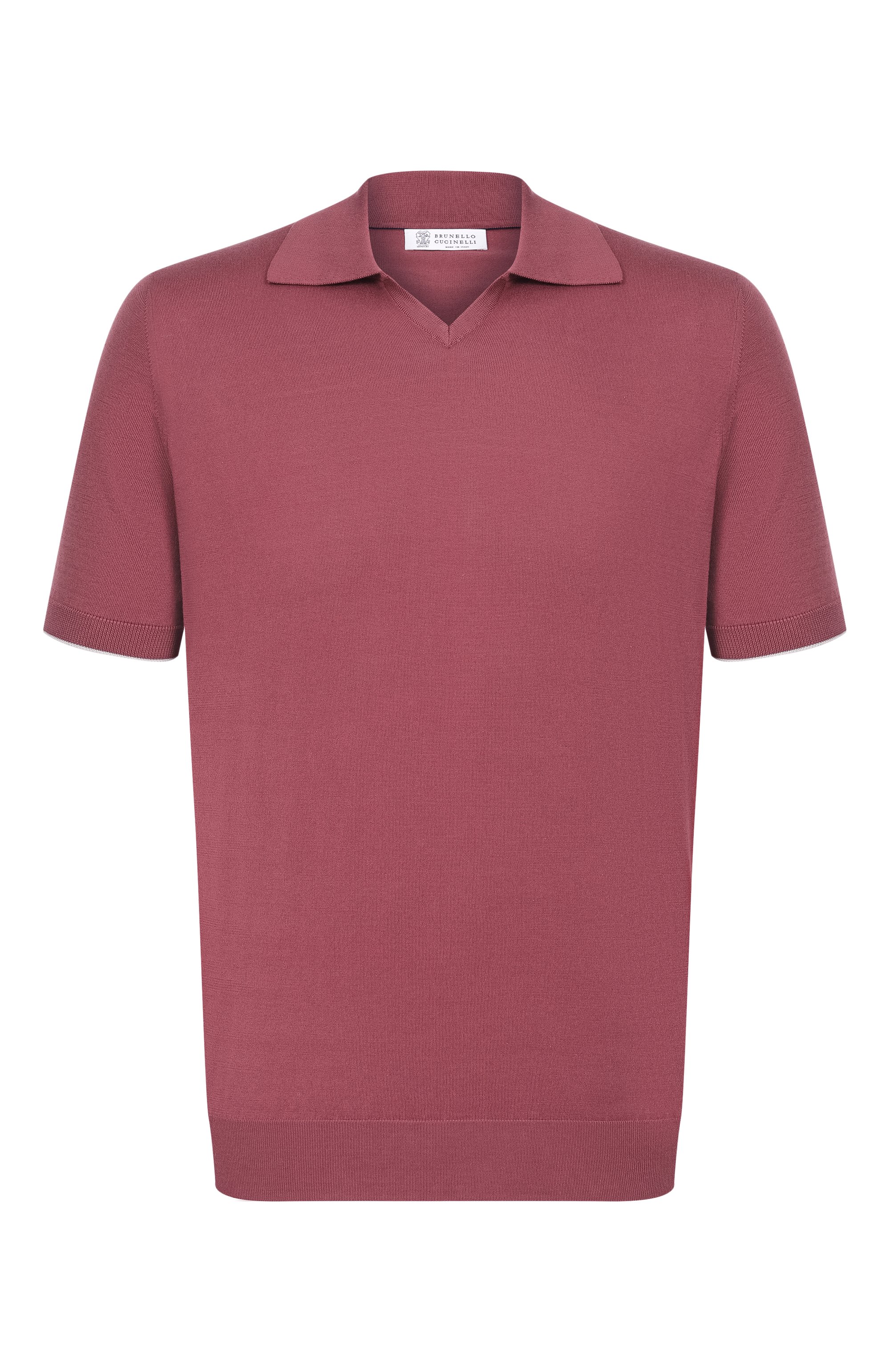 Хлопковое поло BRUNELLO CUCINELLI, арт. M29800145, фото 1