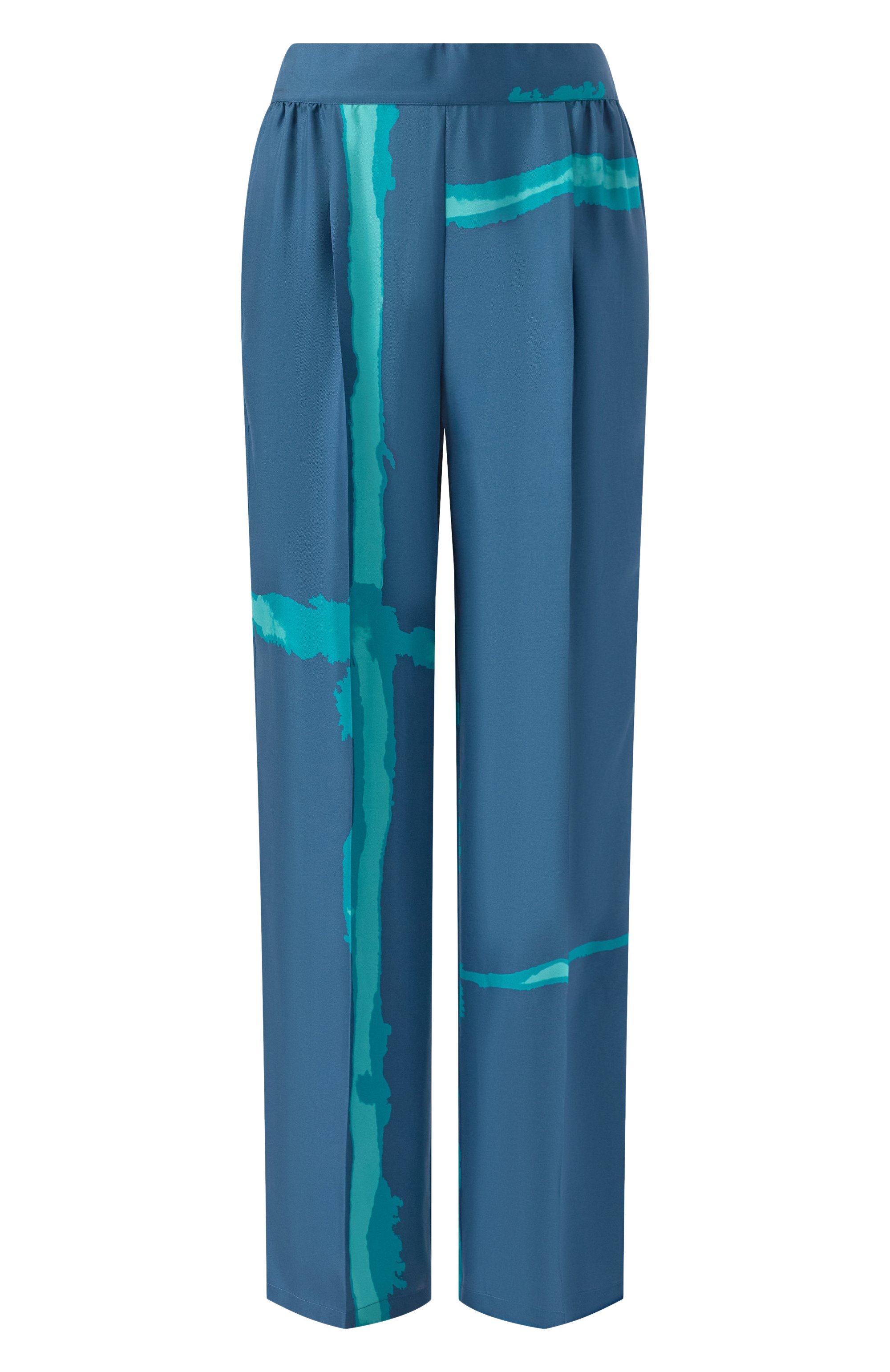 Шелковые брюки KITON, арт. D61103K0999G02, фото 1