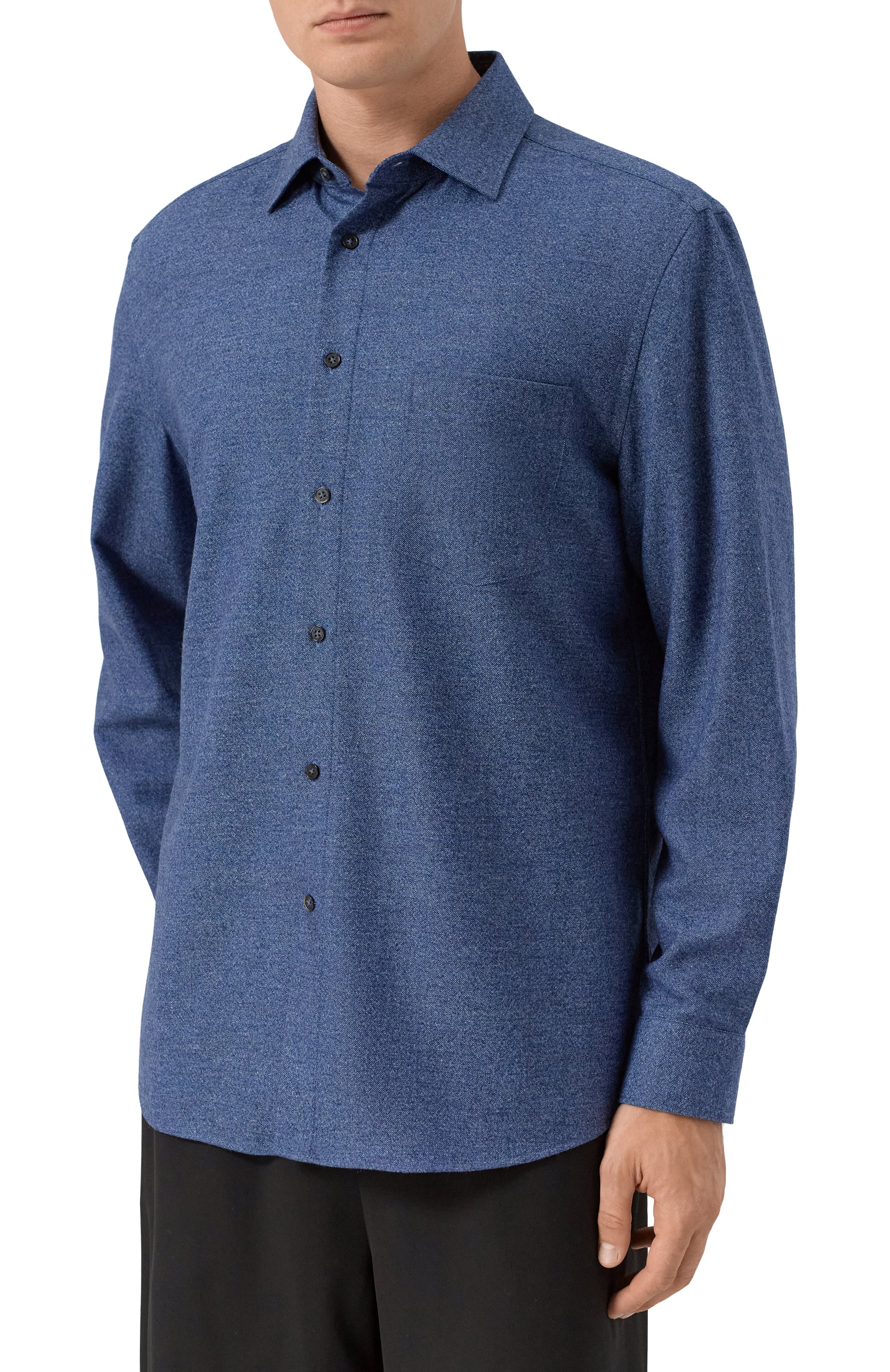 Шерстяная рубашка 12 STOREEZ, арт. 127069, фото 3