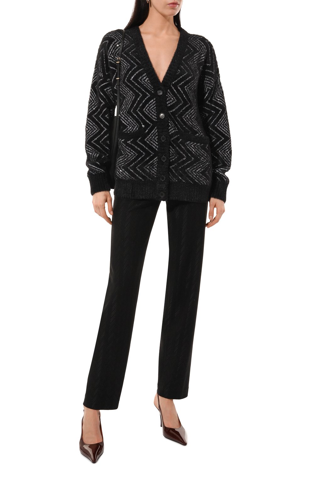 Брюки из шерсти и вискозы MISSONI, арт. DS24WI1F/BR00ZT, фото 2