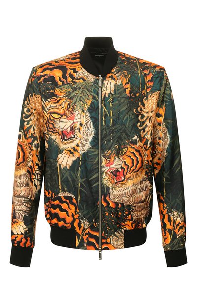 Шелковый бомбер DSQUARED2, арт. S71AN0180/S52759, фото 1