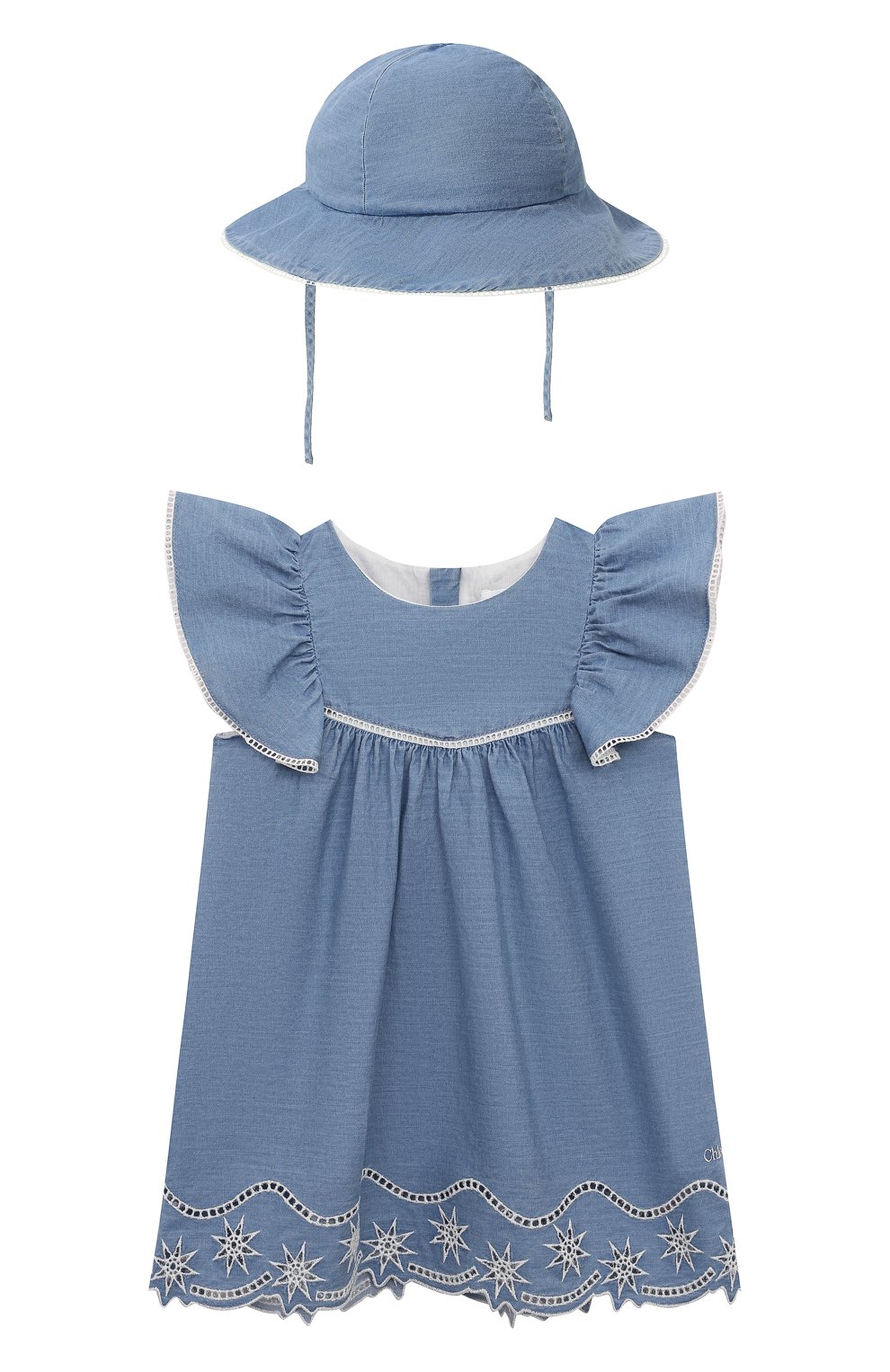 Комплект из платья и панамы CHLOÉ, арт. C20150, фото 1