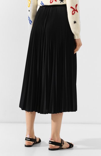 Плиссированная юбка VALENTINO, арт. RB0MD00P4M4, фото 4
