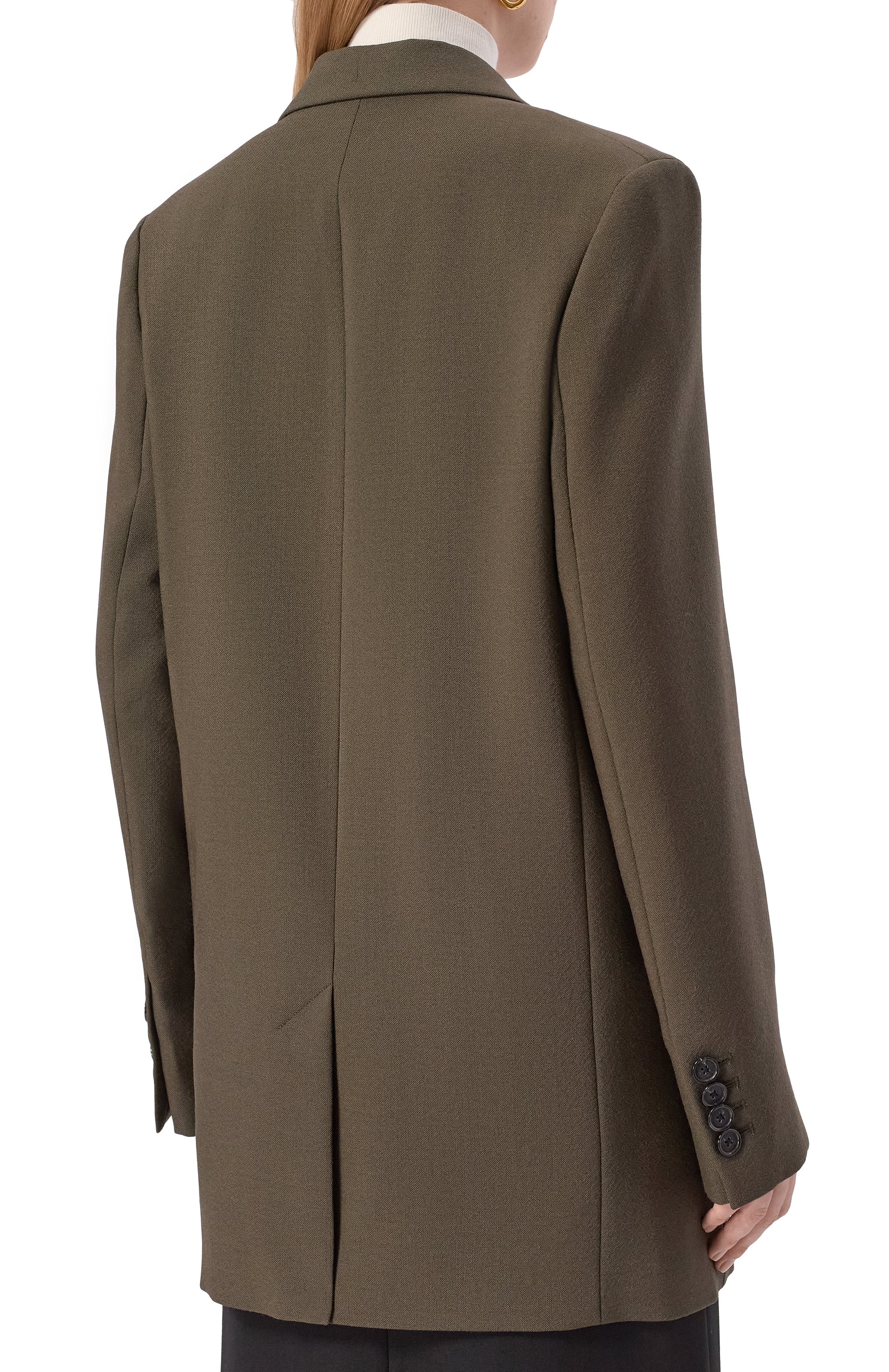 Шерстяной жакет TOTEME, арт. 254-WRZ0058-FB0537, фото 4