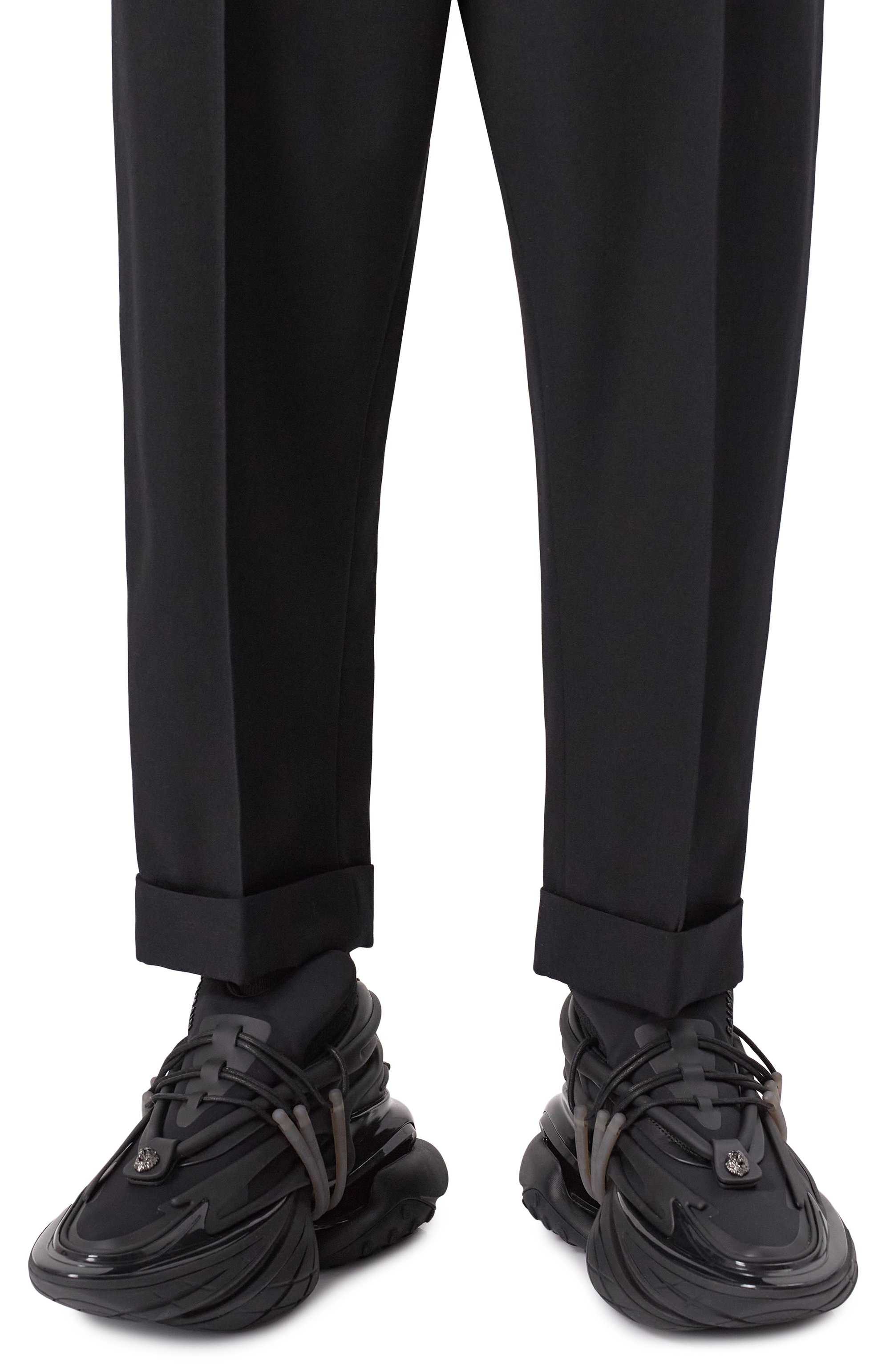 Комбинированные кроссовки unicorn BALMAIN, арт. BM1VJ309/KNSC, фото 3