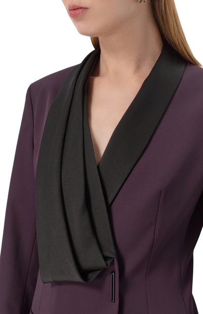 Шерстяное платье BOSS темно-фиолетового цвета по цене 59950 руб., арт. 50548104, фото 4 Шерстяное платье BOSS, арт. 50548104, фото 4