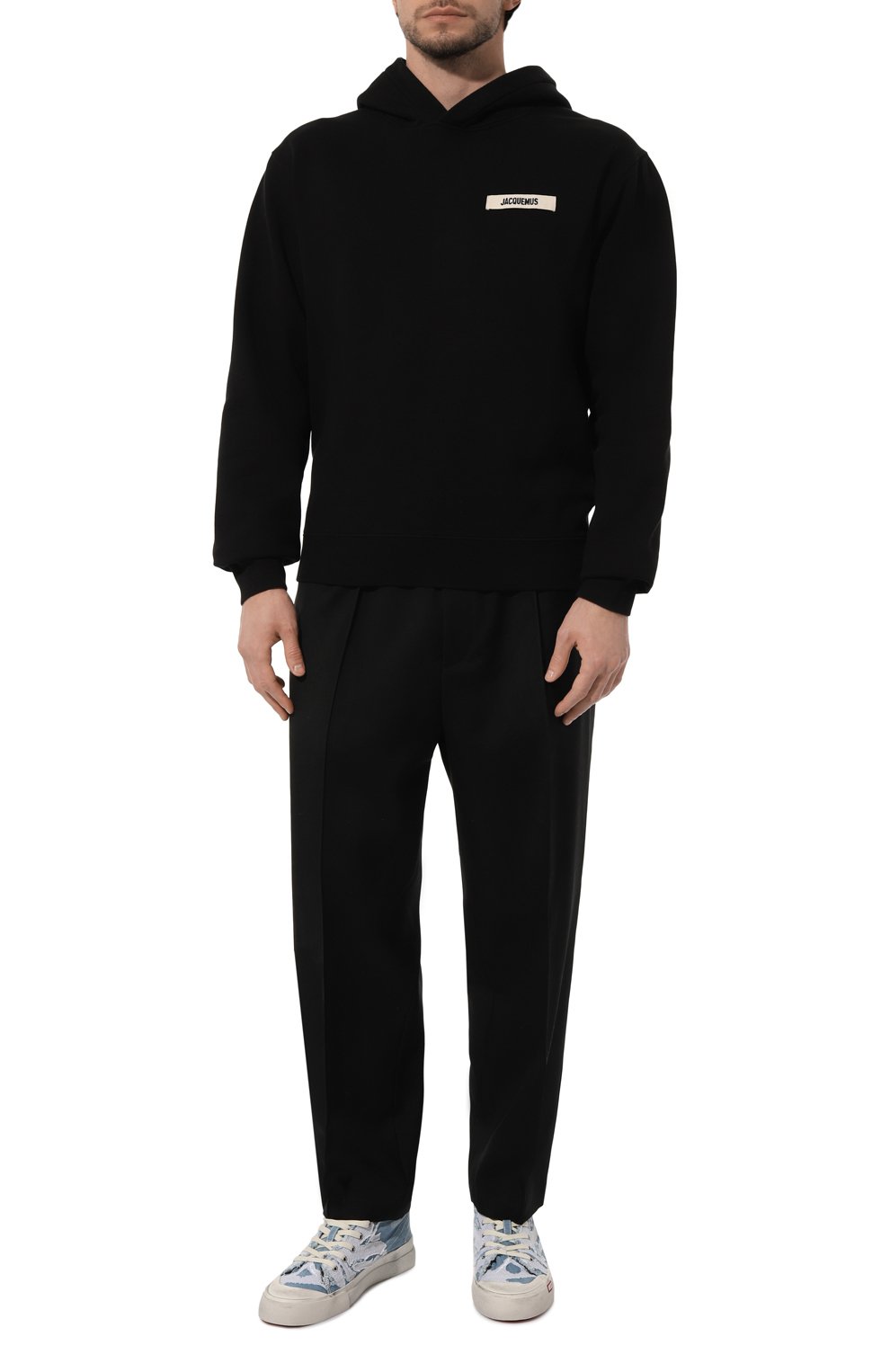 Хлопковое худи JACQUEMUS, арт. 24E/245JS247-2036, фото 2