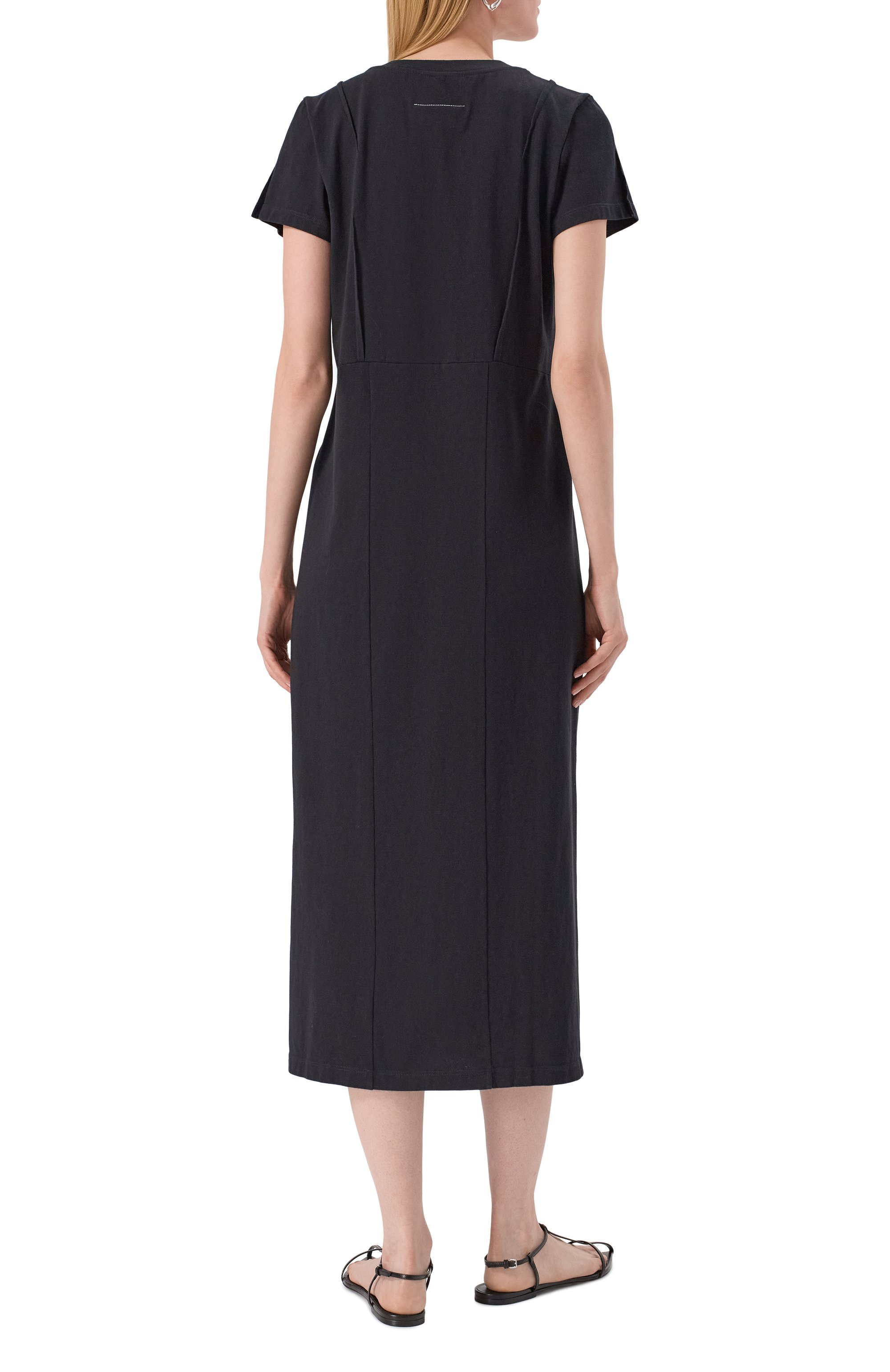 Хлопковое платье MM6, арт. S52DD0068/M20050, фото 4