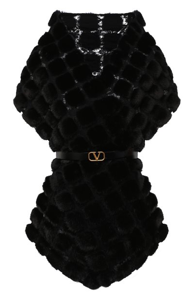 Женская накидка из норки VALENTINO, арт. UF3FKA001HF