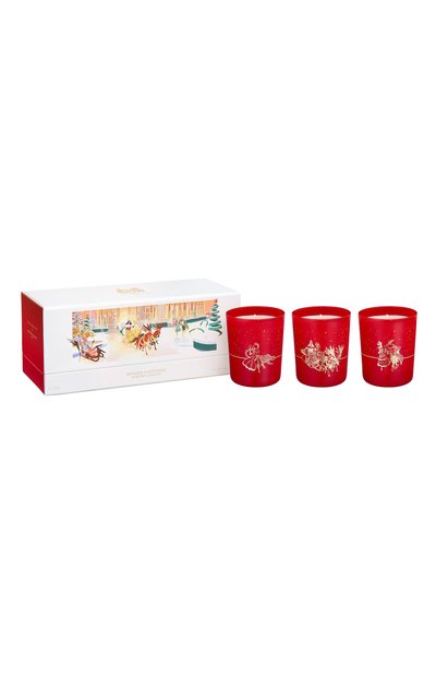 Набор свечей festive candle trio (3x75g) PARFUMS DE MARLY, арт. 3700578505668, фото 1
