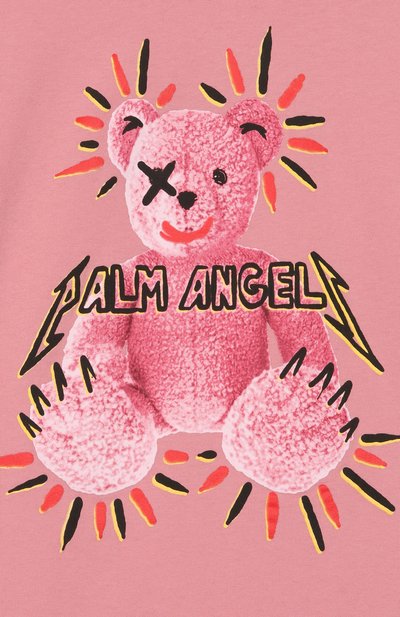 Хлопковая футболка PALM ANGELS, арт. PGAA001F25JER002/12+, фото 3