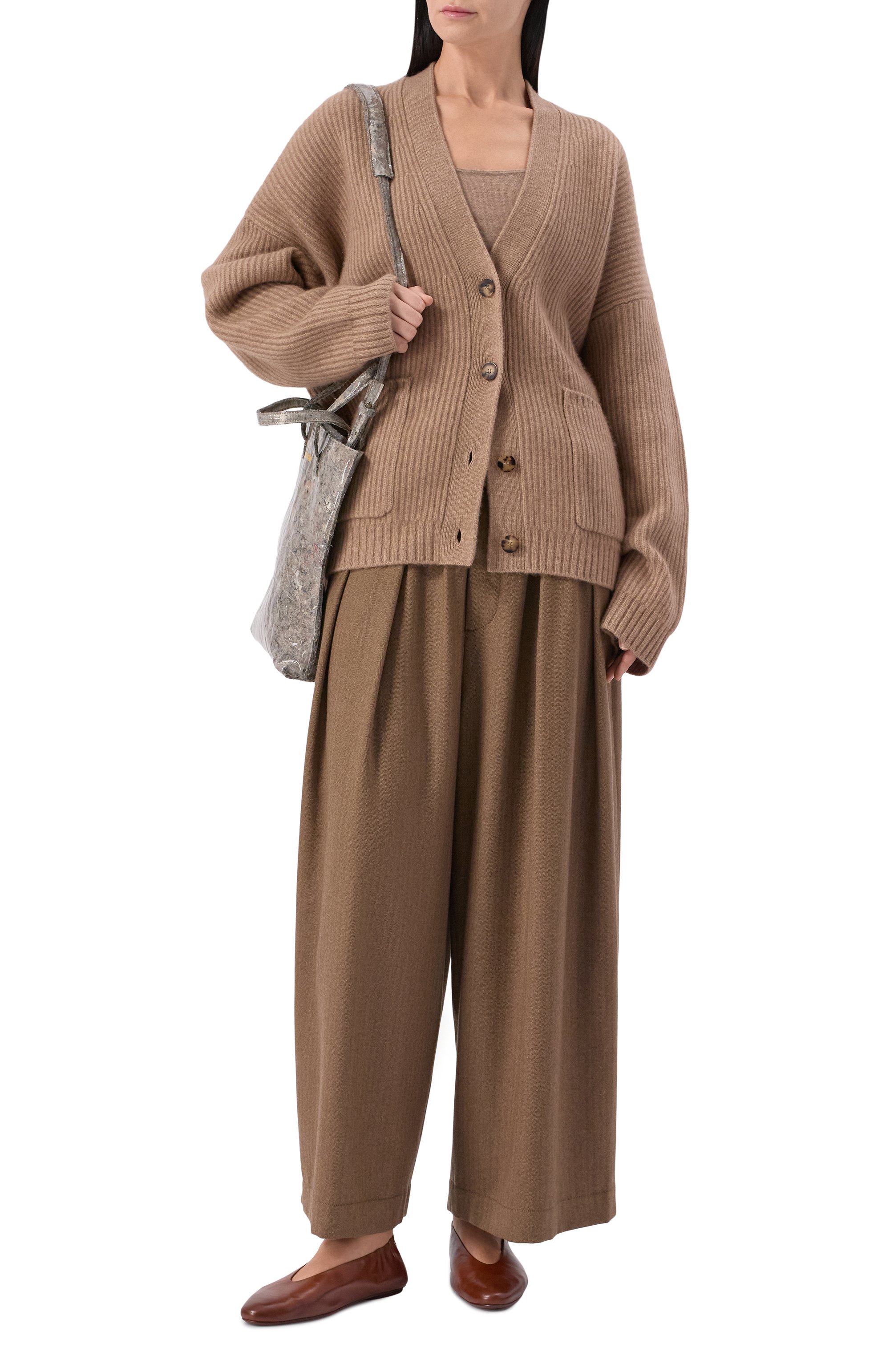 Кашемировые брюки UMA WANG, арт. V2256M003, фото 2