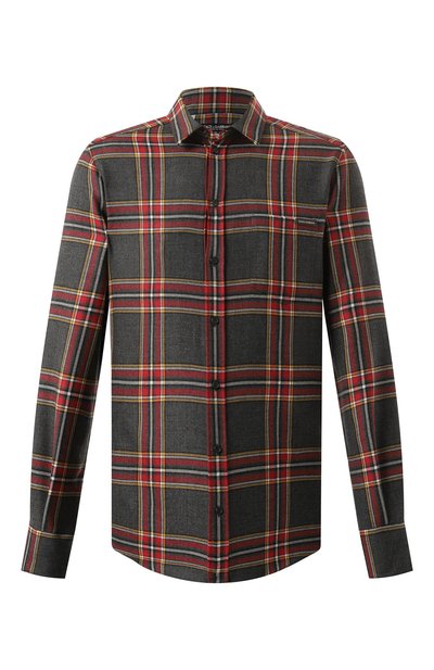Мужская шерстяная рубашка DOLCE & GABBANA, арт. G5JZ9T/FQ2G5