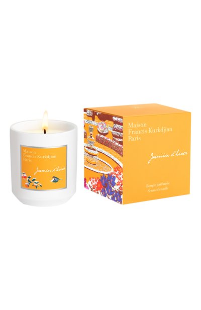 Свеча jasmin d'hiver (280g) MAISON FRANCIS KURKDJIAN бесцветного цвета по цене 9800 руб., арт. RA223526, фото 2 Свеча jasmin d'hiver (280g) MAISON FRANCIS KURKDJIAN, арт. RA223526, фото 2